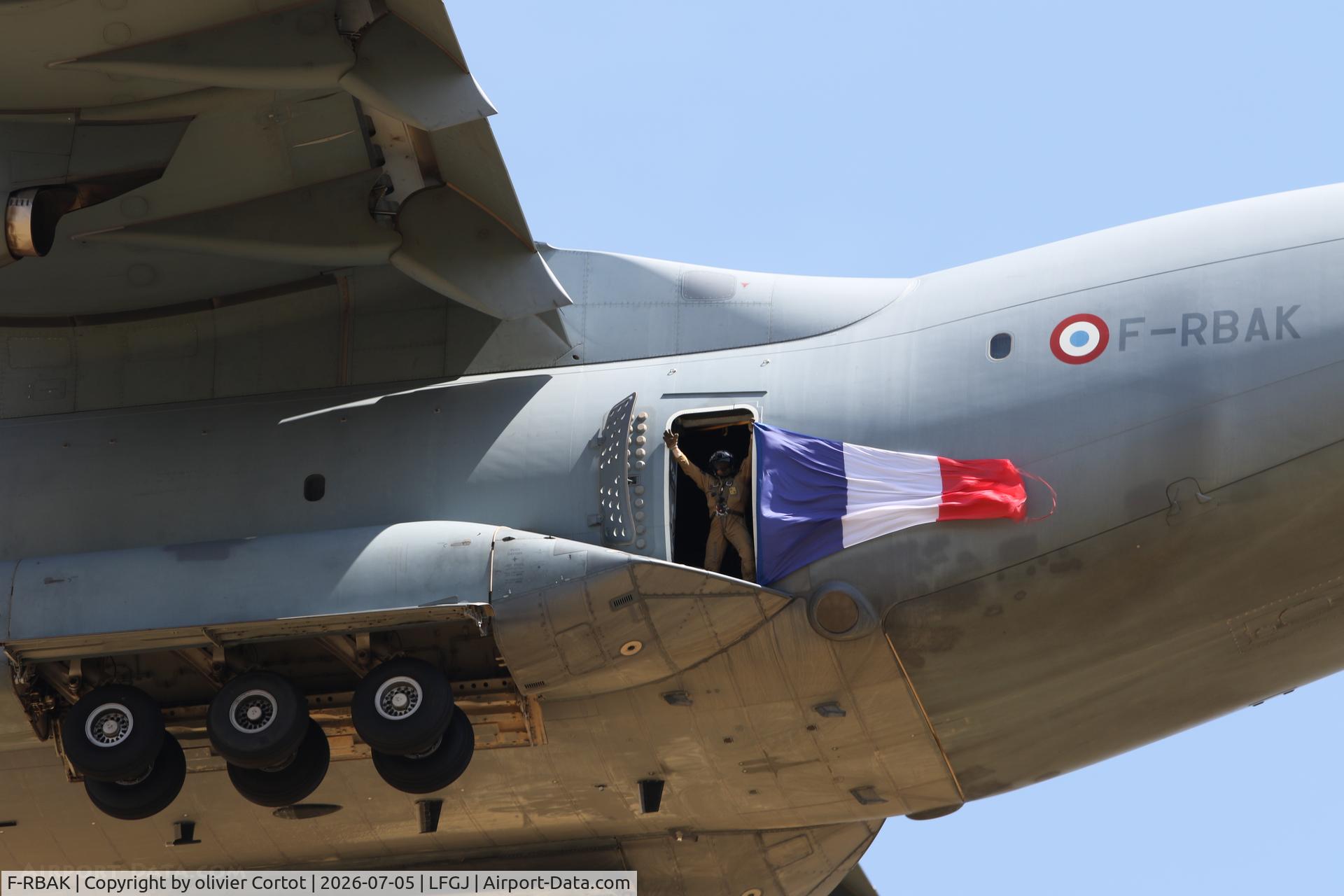 F-RBAK, 2016 Airbus A400M-180, c/n 053, 2026 Dole airshow