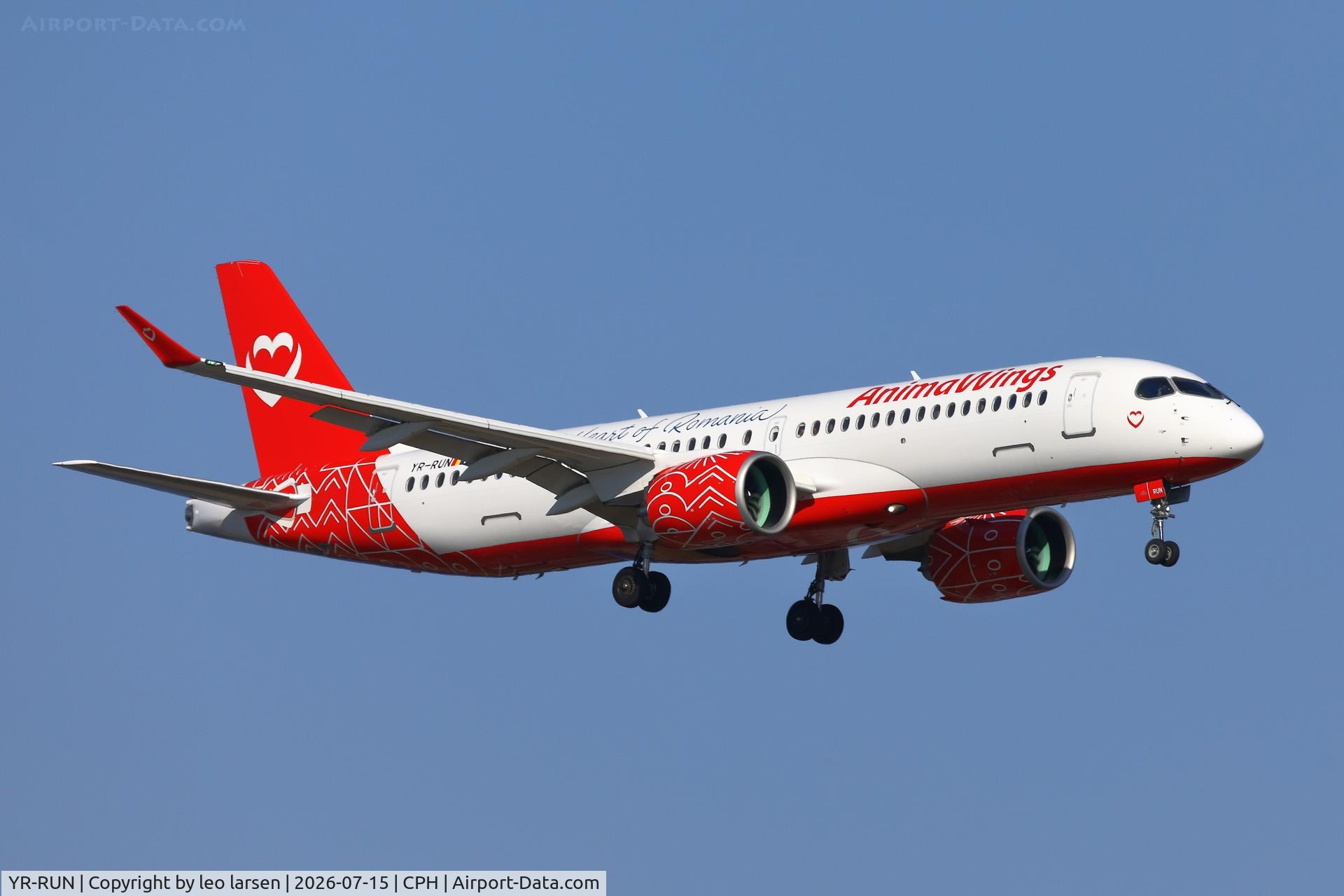YR-RUN, 2026 Airbus A220-300, c/n 55430, Copenhagen 15.7.2026
