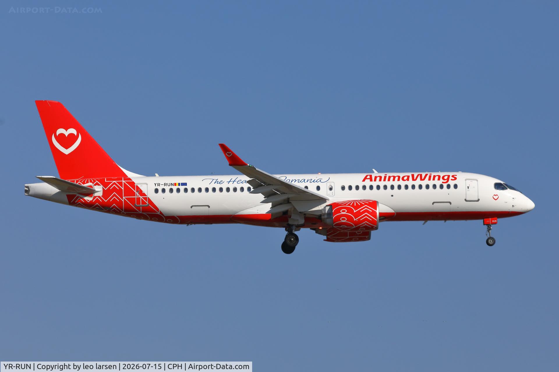 YR-RUN, 2026 Airbus A220-300, c/n 55430, Copenhagen 15.7.2026
