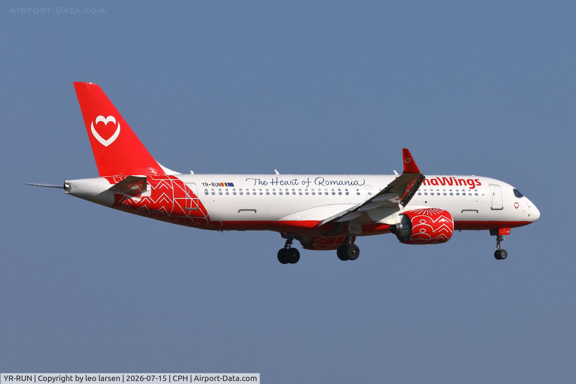 YR-RUN, 2026 Airbus A220-300, c/n 55430, Copenhagen 15.7.2026