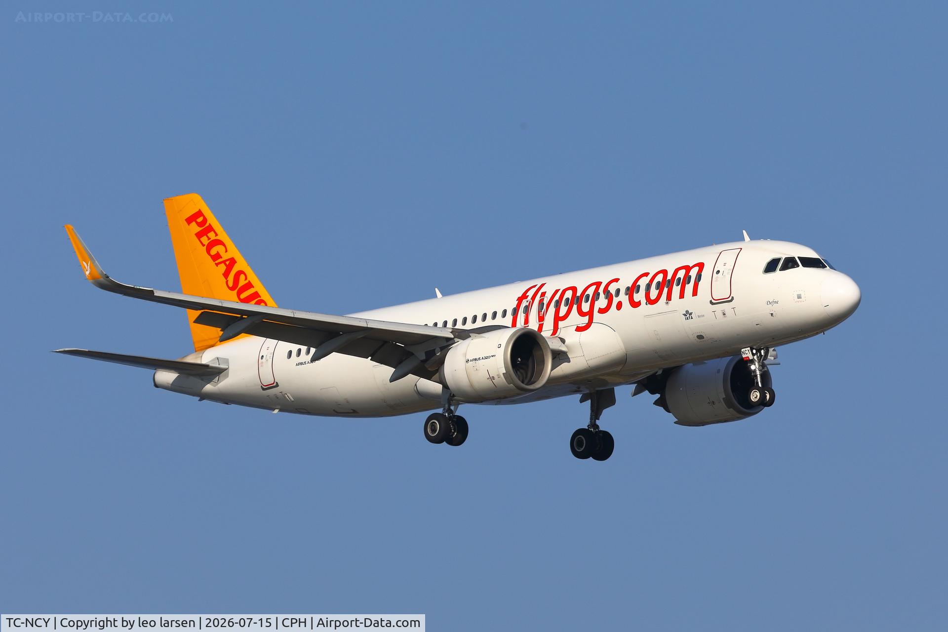 TC-NCY, 2021 Airbus A320-251 Neo, c/n 10465, Copenhagen 15.7.2026