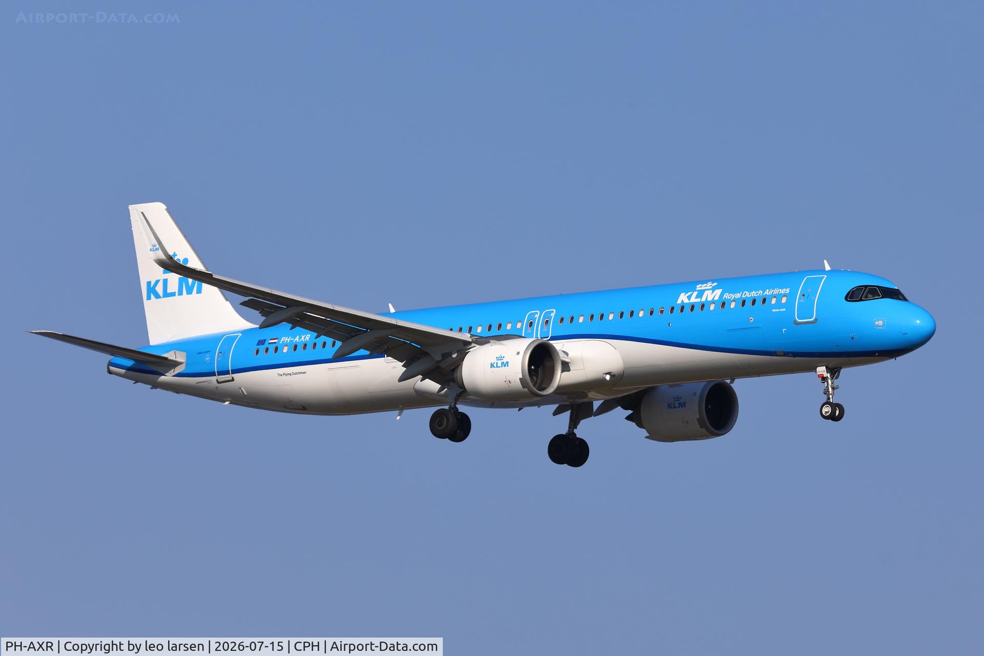 PH-AXR, 2025 Airbus A321-252NX, c/n 13080, Copenhagen 15.7.2026