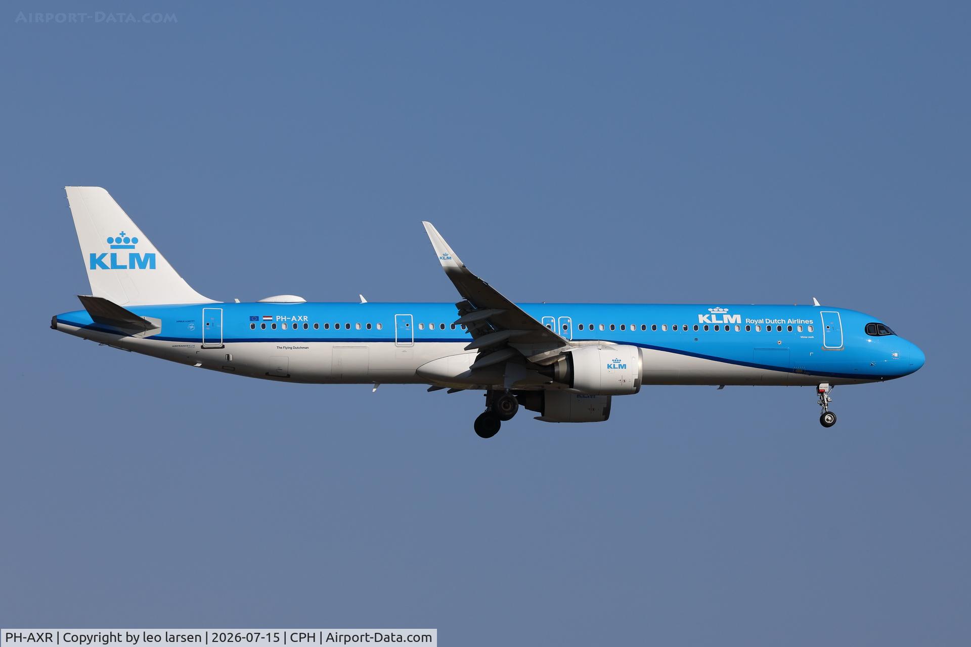 PH-AXR, 2025 Airbus A321-252NX, c/n 13080, Copenhagen 15.7.2026