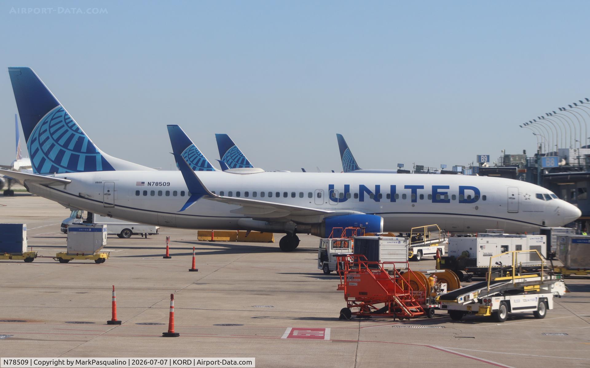N78509, 2008 Boeing 737-824, c/n 31638, Boeing 737-824