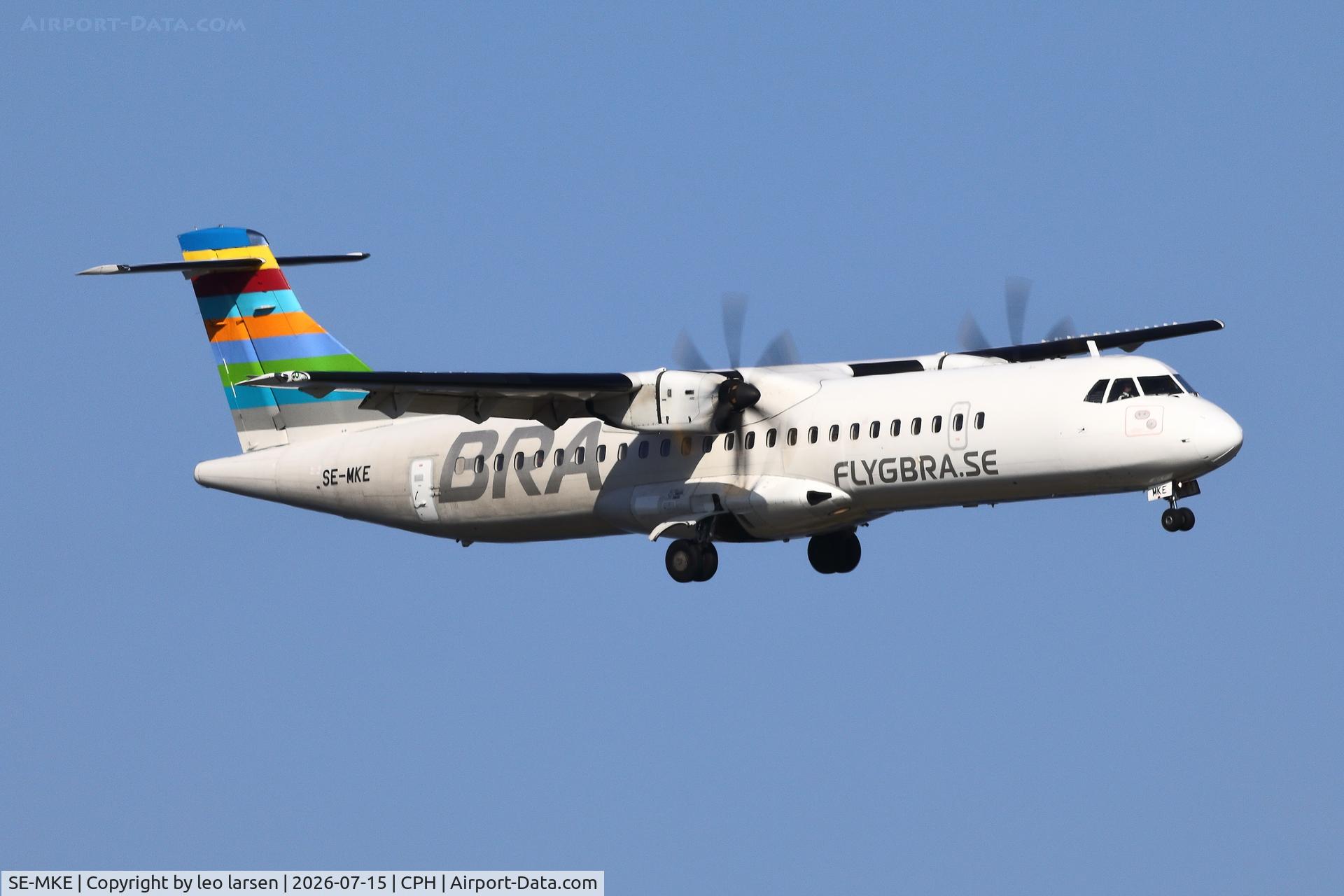 SE-MKE, 2016 ATR 72-600 (72-212A), c/n 1348, Copenhagen 15.7.2026