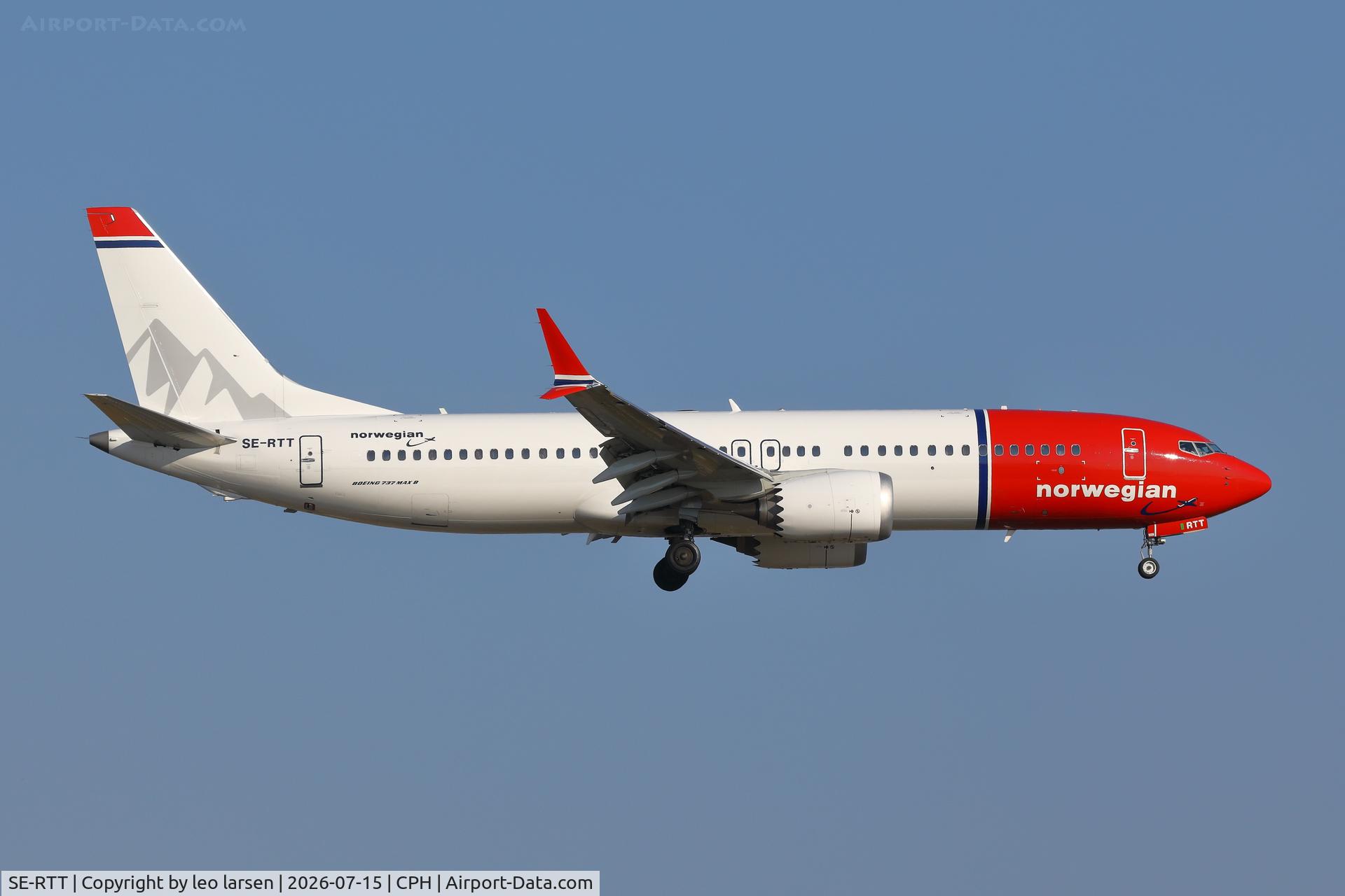 SE-RTT, 2025 Boeing B-737-8 Max, c/n 43569 l/n 9164, Copenhagen 15.7.2026
