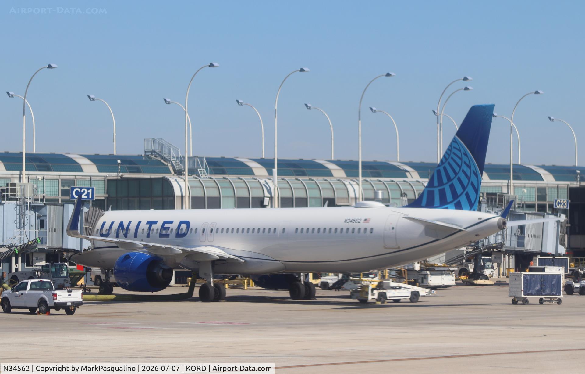 N34562, 2025 Airbus A321-271NX, c/n 12873, Airbus A321-271NX