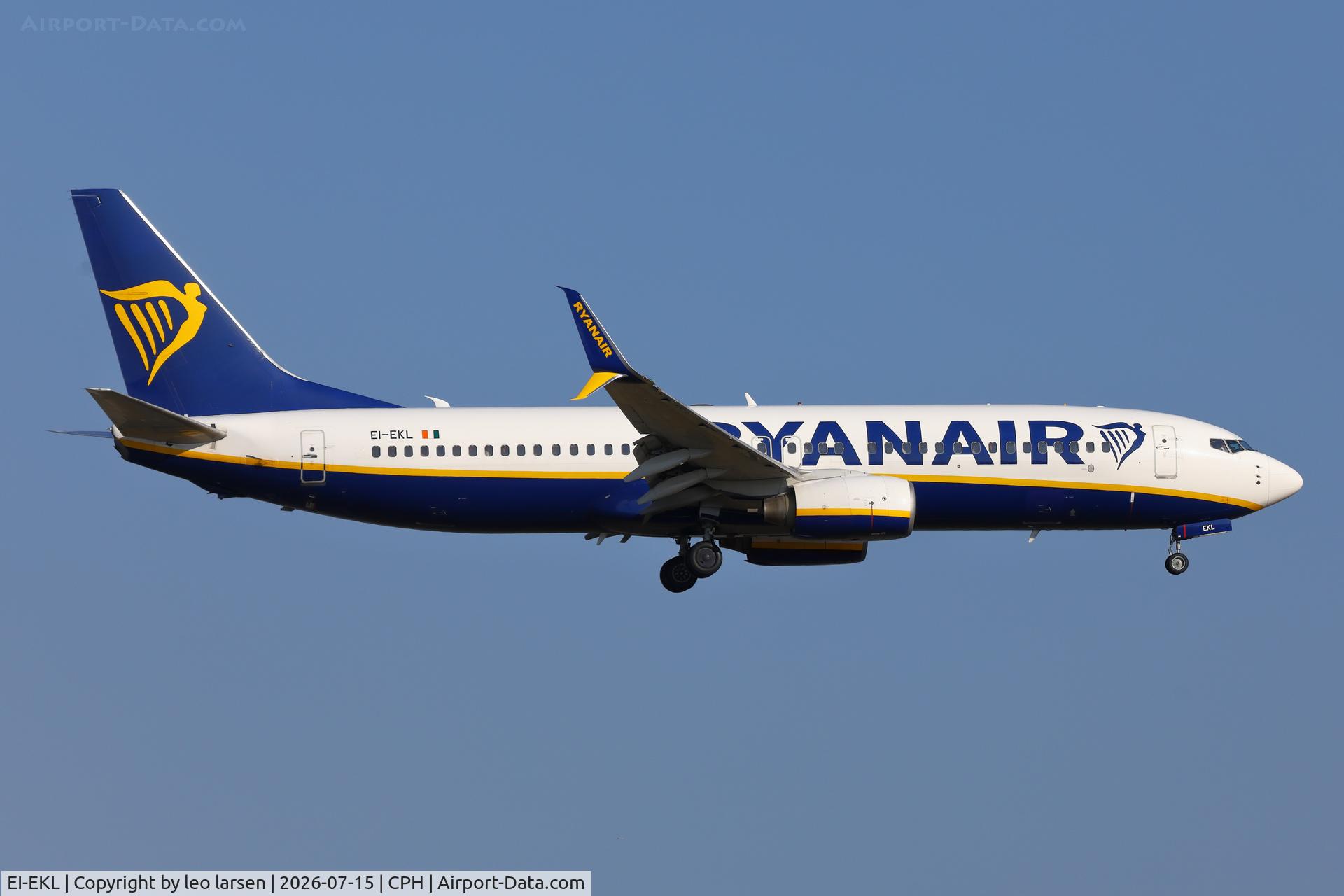 EI-EKL, 2010 Boeing 737-8AS, c/n 38498 l/n 3179, Copenhagen 15.7.2026