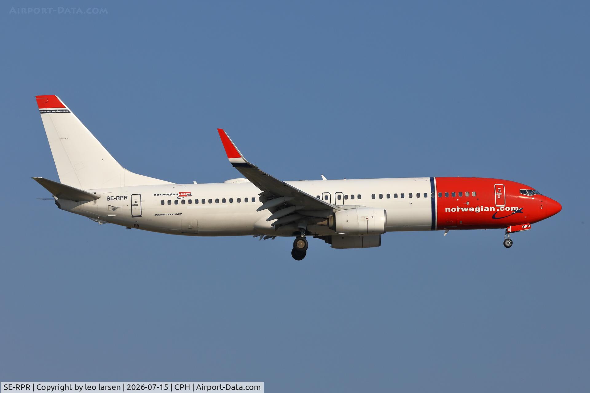 SE-RPR, 2015 Boeing 737-8JP, c/n 42081 l/n 5714, Copenhagen 15.7.2026