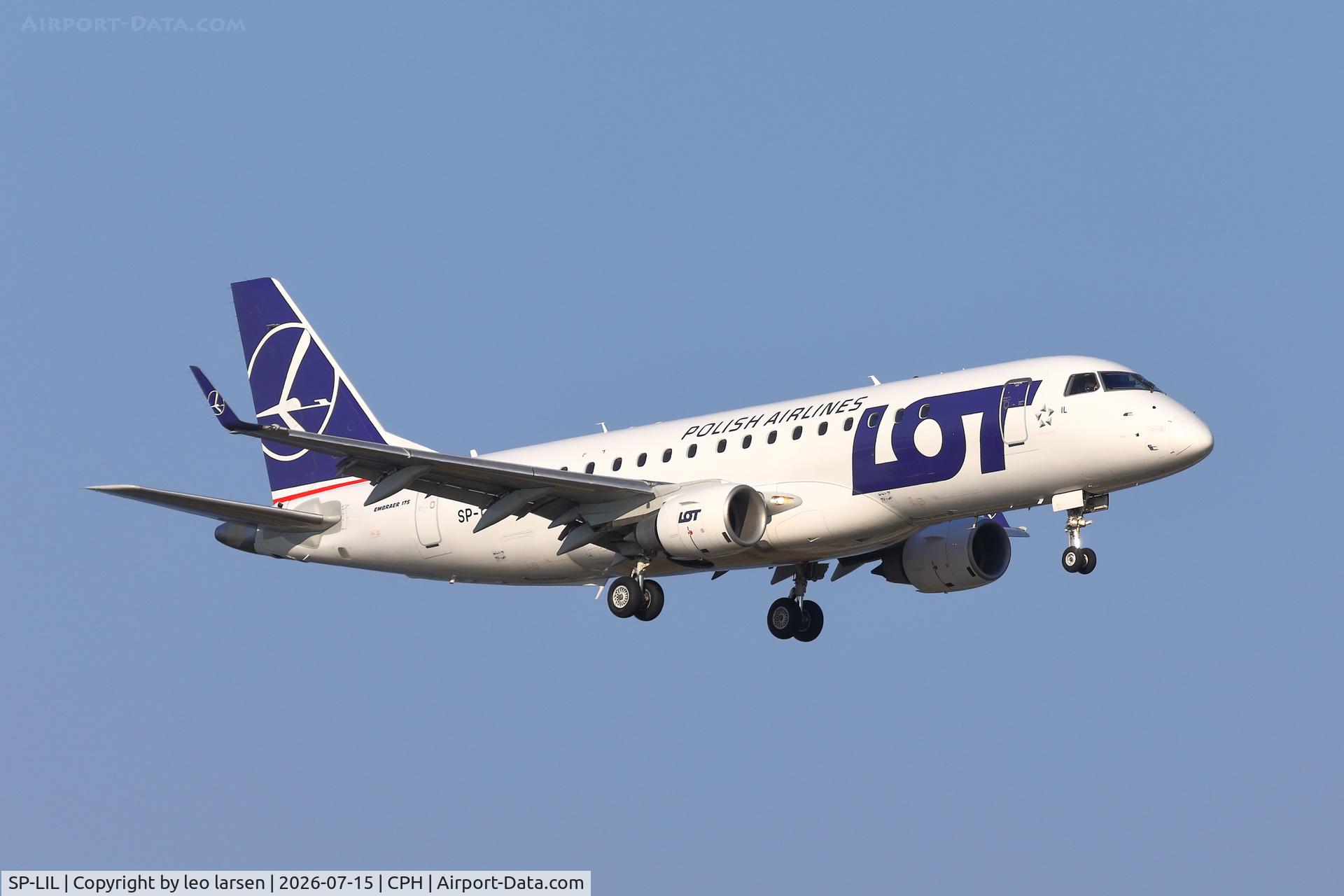 SP-LIL, 2010 Embraer 175LR (ERJ-170-200LR), c/n 17000306, Copenhagen 15.7.2026
