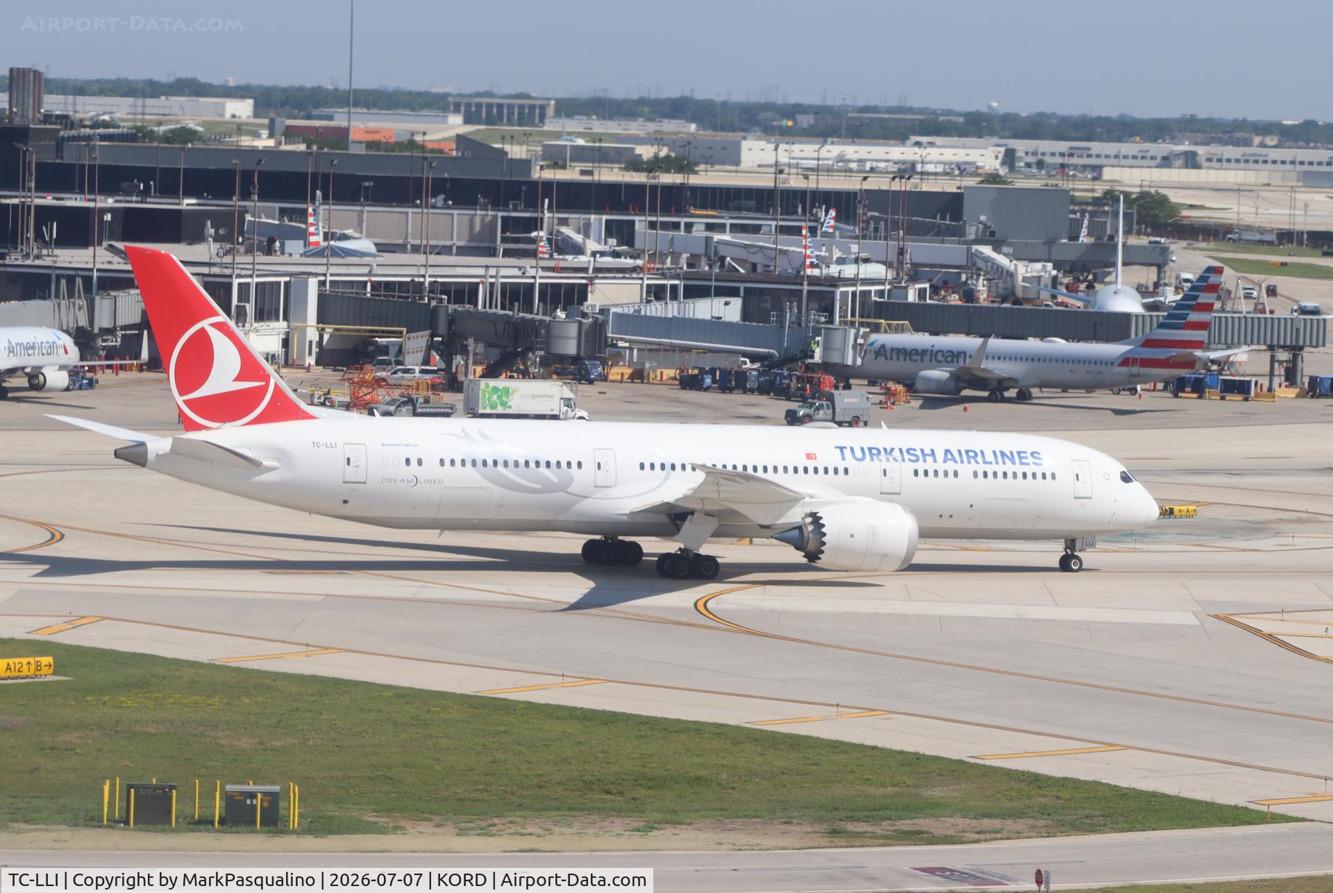 TC-LLI, Boeing 787-9 Dreamliner Dreamliner, c/n 65809, Boeing 787-9 Dreamliner