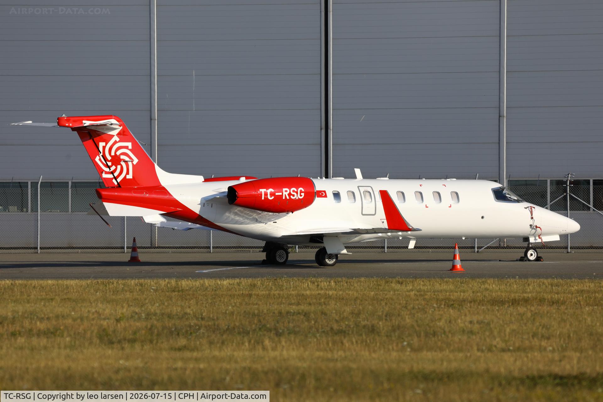 TC-RSG, 2023 Learjet 45, c/n 45-302, Copenhagen 15.7.2026
