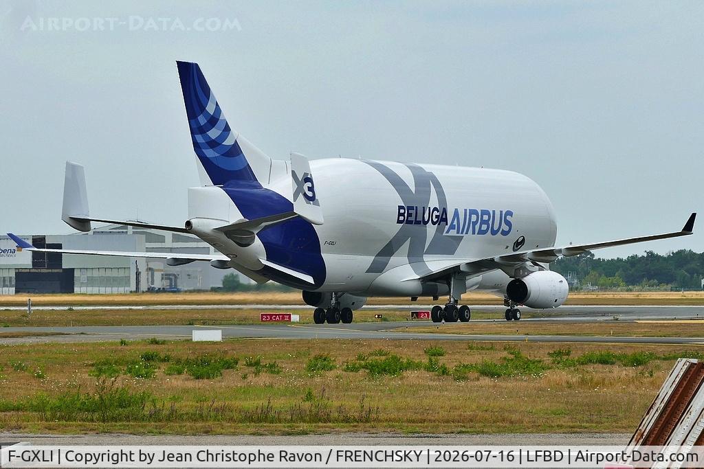 F-GXLI, 2019 Airbus A330-743L Beluga XL, c/n 1930, Toulouse (TLS)	Bordeaux (BOD)	(BGA192Y)