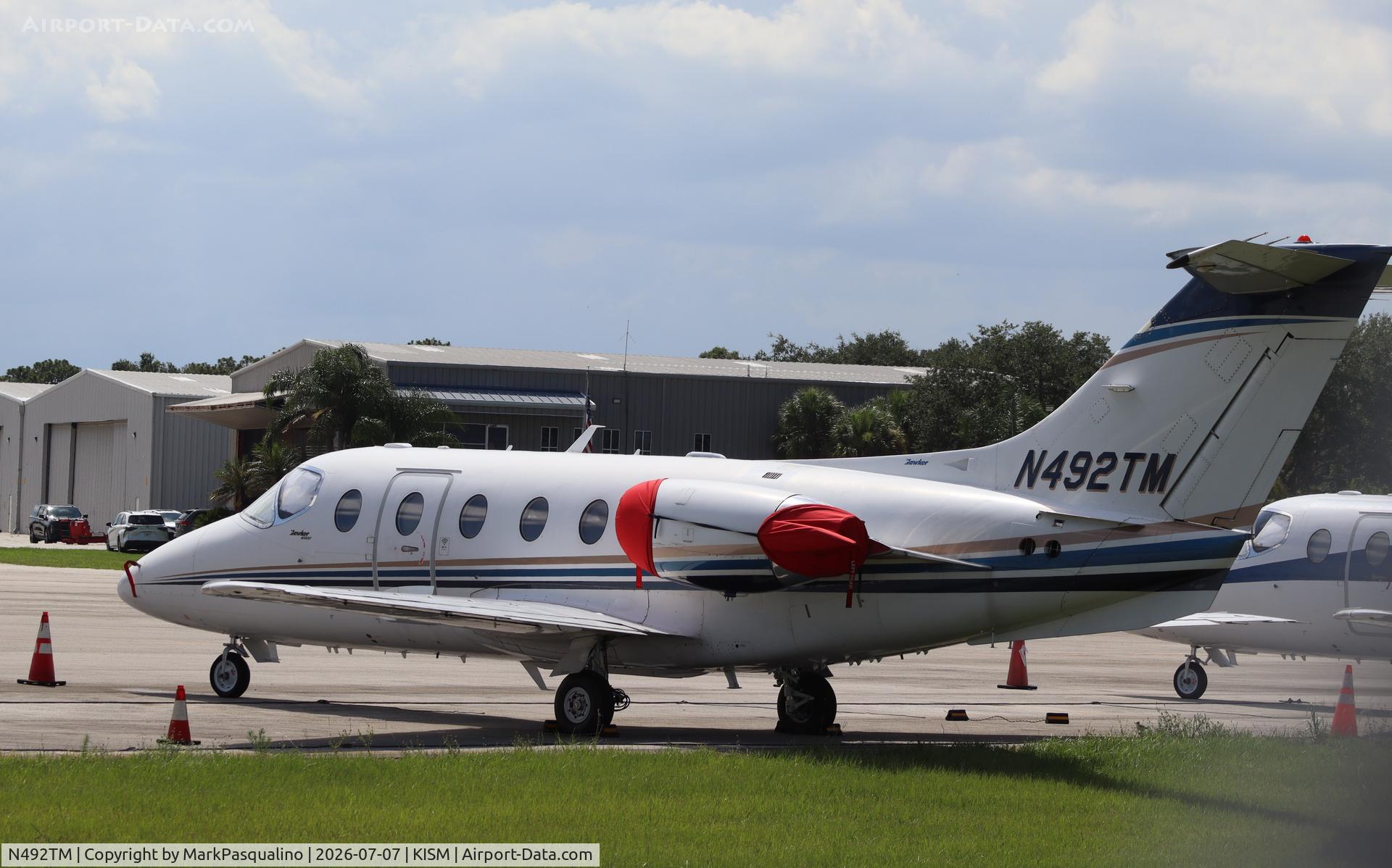 N492TM, Hawker Beechcraft 400A Beechjet, c/n RK-580, Beech 400A