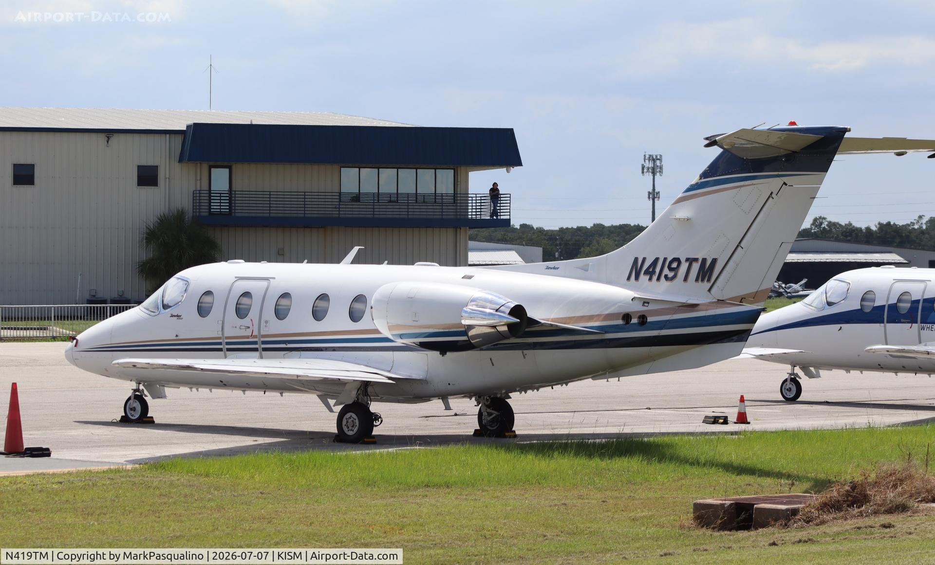 N419TM, 2006 Raytheon Beechjet 400A, c/n RK-495, Beech 400A