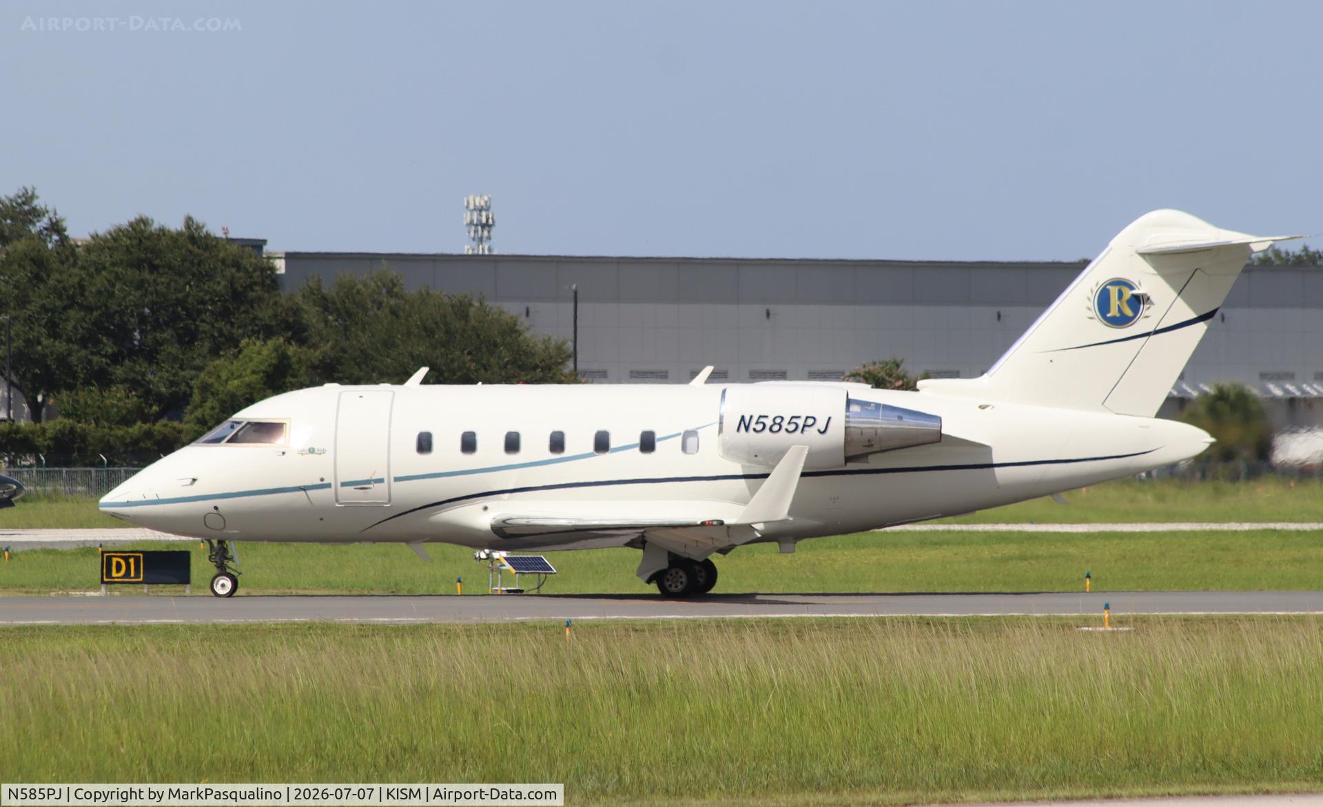 N585PJ, 2020 Bombardier Challenger 650 (CL-600-2B16 ), c/n 6156, Bombardier CL-604