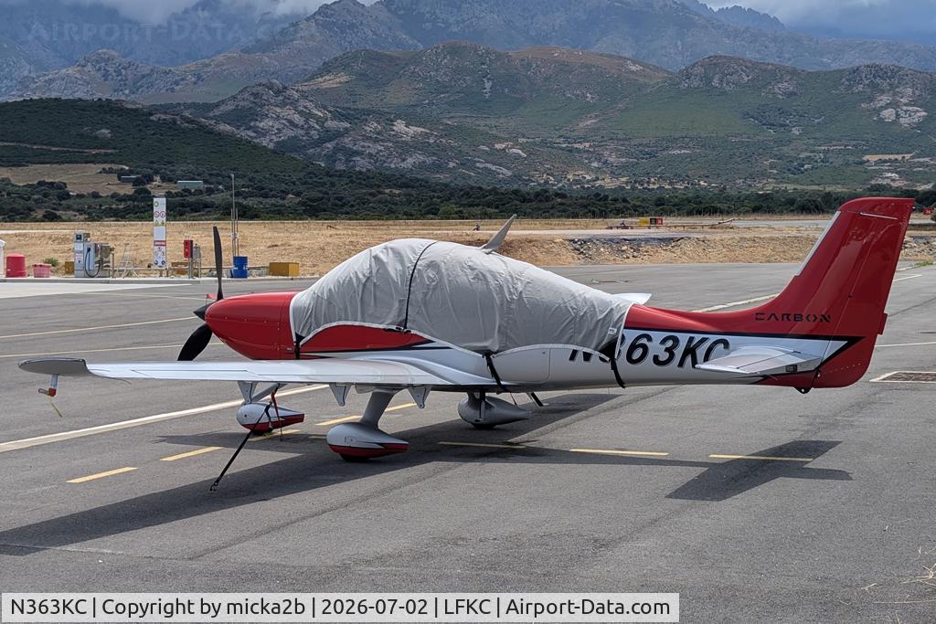 N363KC, 2021 Cirrus SR-22T, c/n 2457, Parked
