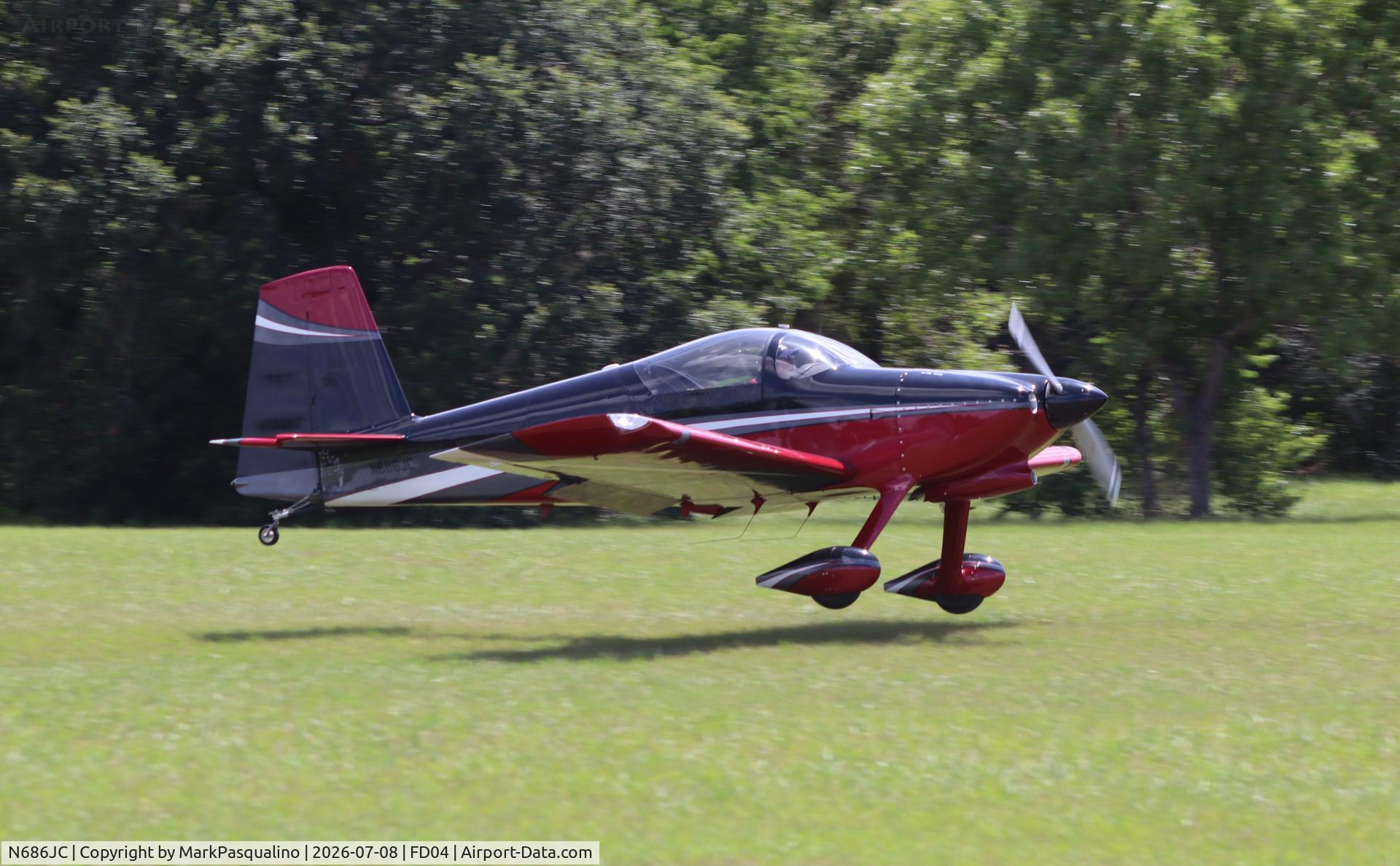 N686JC, 2008 Vans RV-6, c/n 24006, Vans RV-6