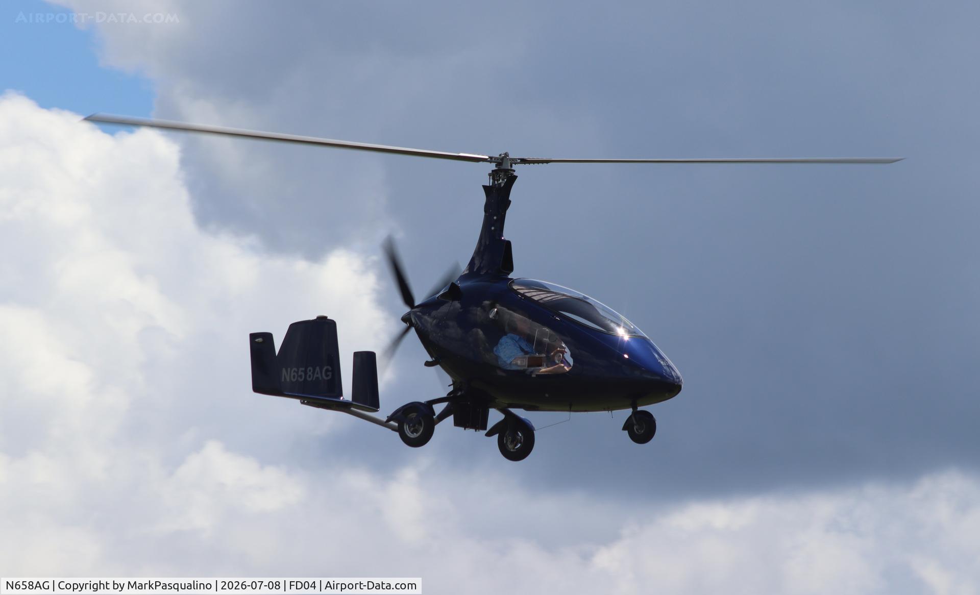 N658AG, AutoGyro Cavalon, c/n RSUK-V00658, AutoGyro Cavalon