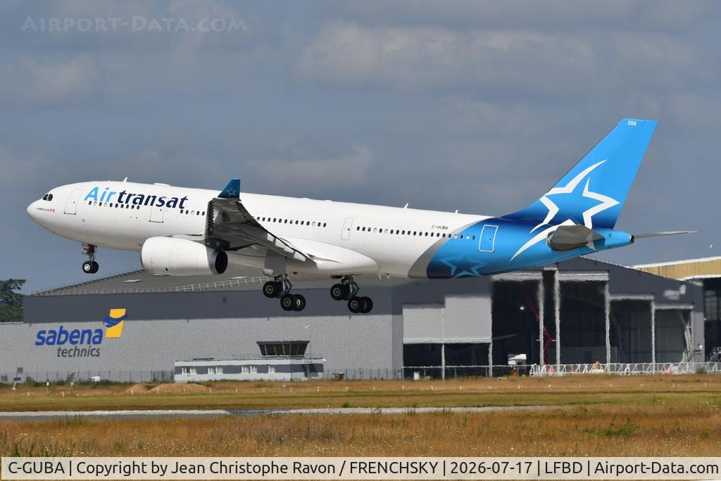 C-GUBA, Airbus 330-243, c/n 1014, Montreal (YUL)	Bordeaux (BOD)	TS516