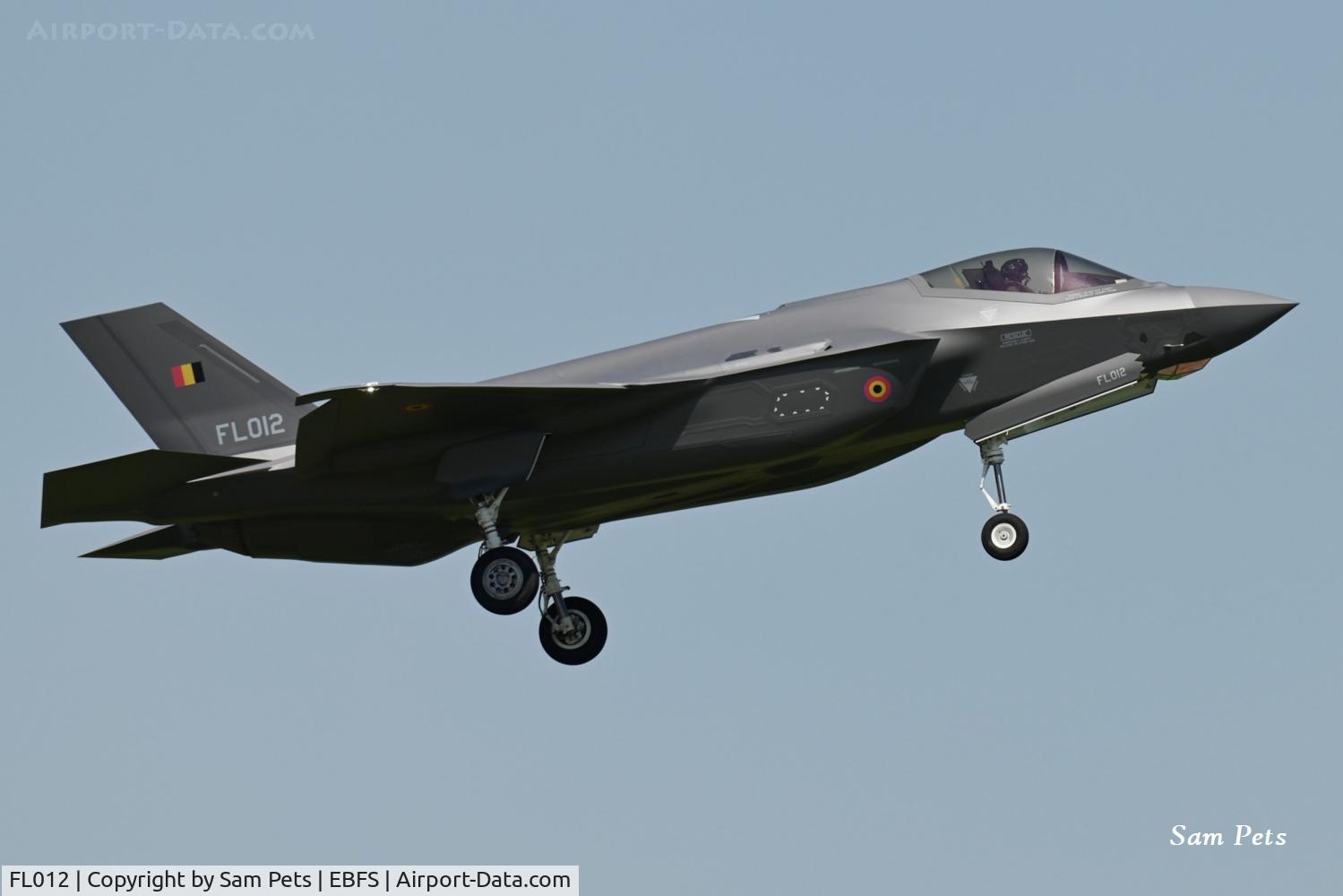 FL012, 2025 Lockheed Martin F-35A Lightning II, c/n AY-12, Landing at Florennes on 2026-06-25.