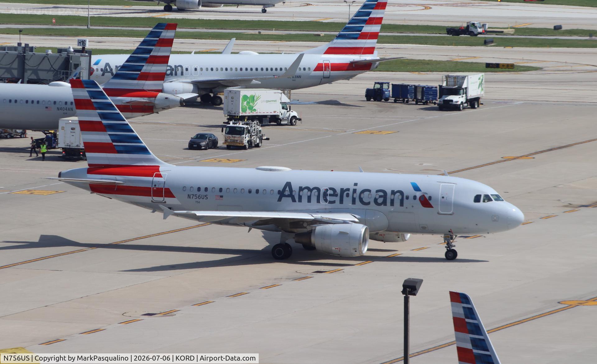 N756US, 2000 Airbus A319-112, c/n 1340, Airbus A319-112