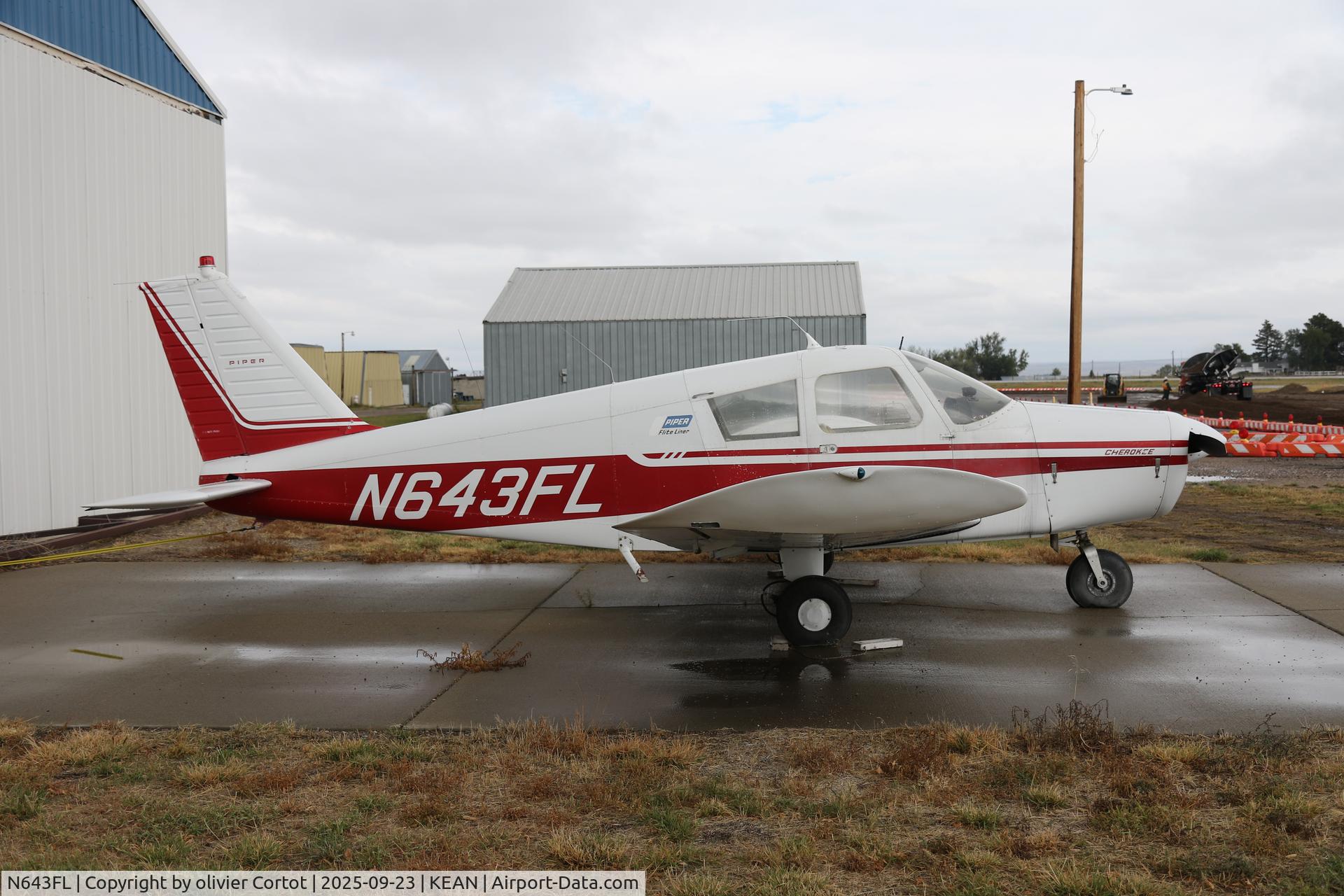 N643FL, 1971 Piper PA-28-140, c/n 28-7125551, 2025
