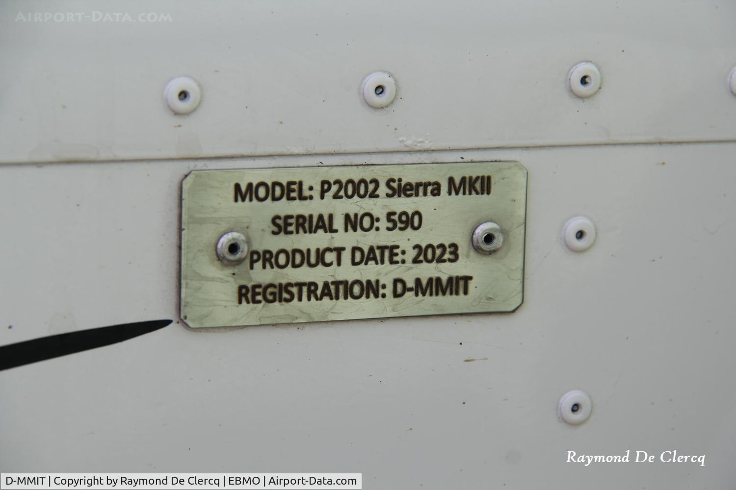 D-MMIT, Tecnam P-2002 Sierra MkII, c/n not found D-MMIT, D-MMIT at Moorsele airfield on 2026-07-05. C/n 590.
