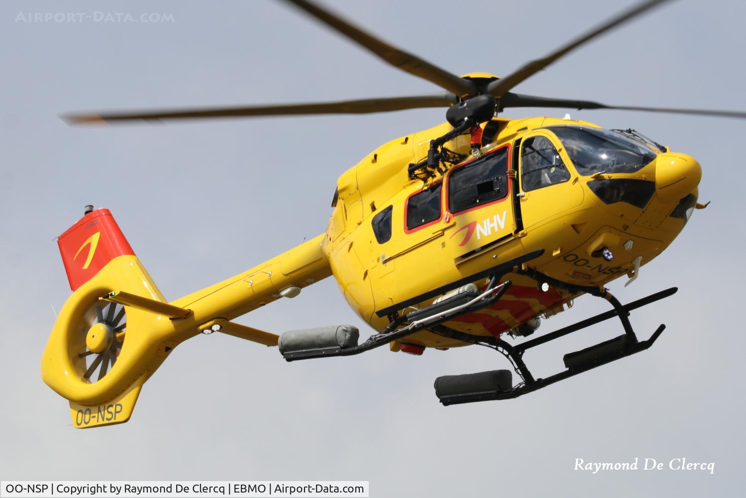 OO-NSP, 2024 Airbus Helicopters H-145 (BK-117D-3), c/n 21369, At Moorsele airfield on 2026-07-05.