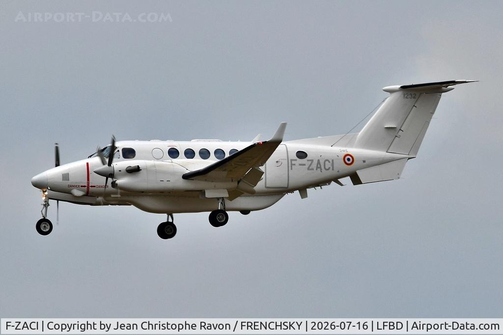 F-ZACI, Beechcraft B350ASLR VADOR (B300), c/n 1232,  Armée de l'Air (French Air Force) Beechcraft 350ASLR VADOR 