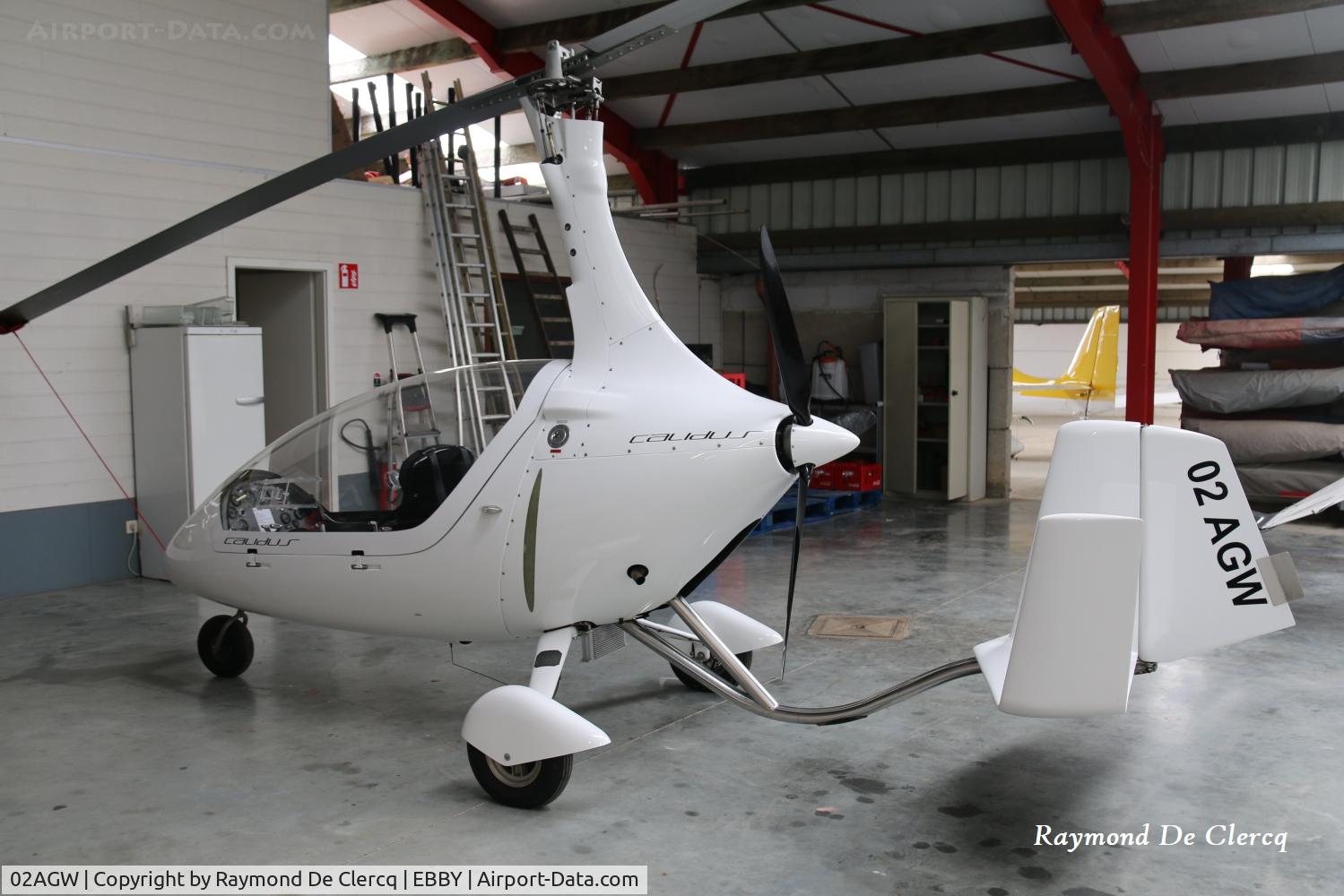 02AGW, AutoGyro Calidus, c/n C00305, At ULM Baisy-Thy on 2026-06-07.