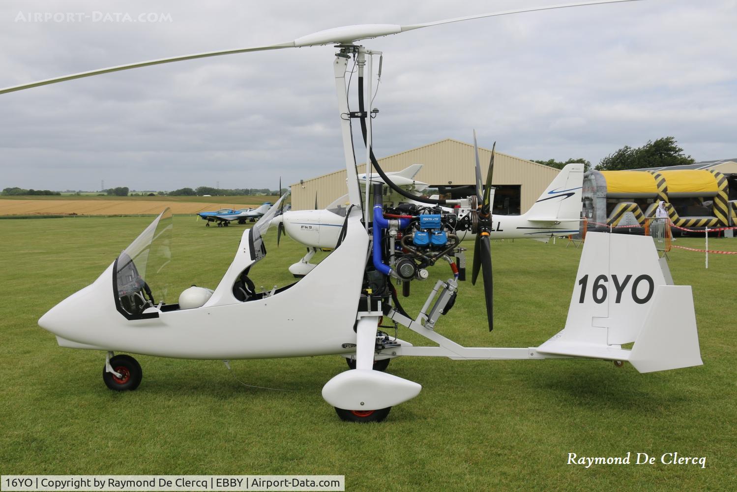16YO, Magni Gyro M-16 Tandem Trainer, c/n not found 16YO, 16YO at ULM Baisy-Thy on 2026-06-07.