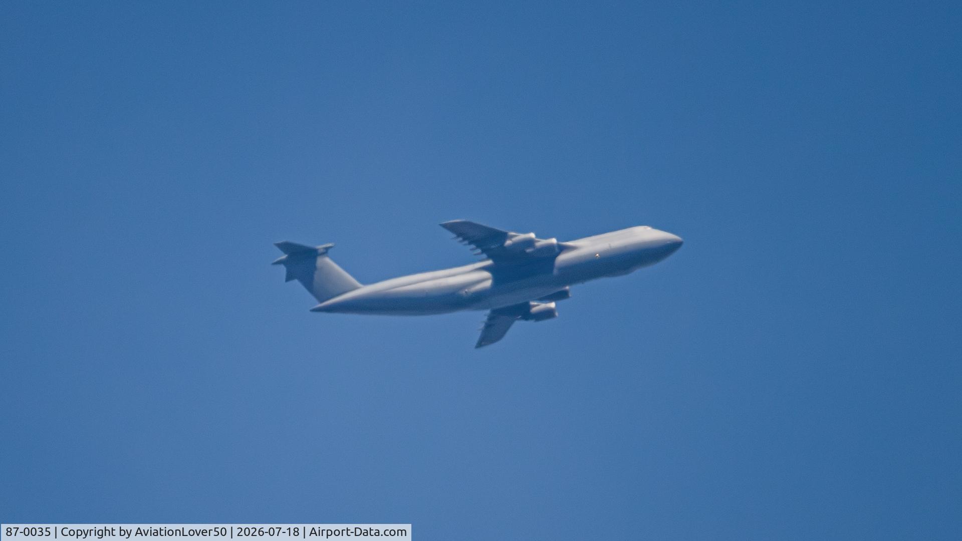 87-0035, 2013 Lockheed C-5M Super Galaxy, c/n 500-0121, C-5M HAGAR92 KMGE --> KDOV