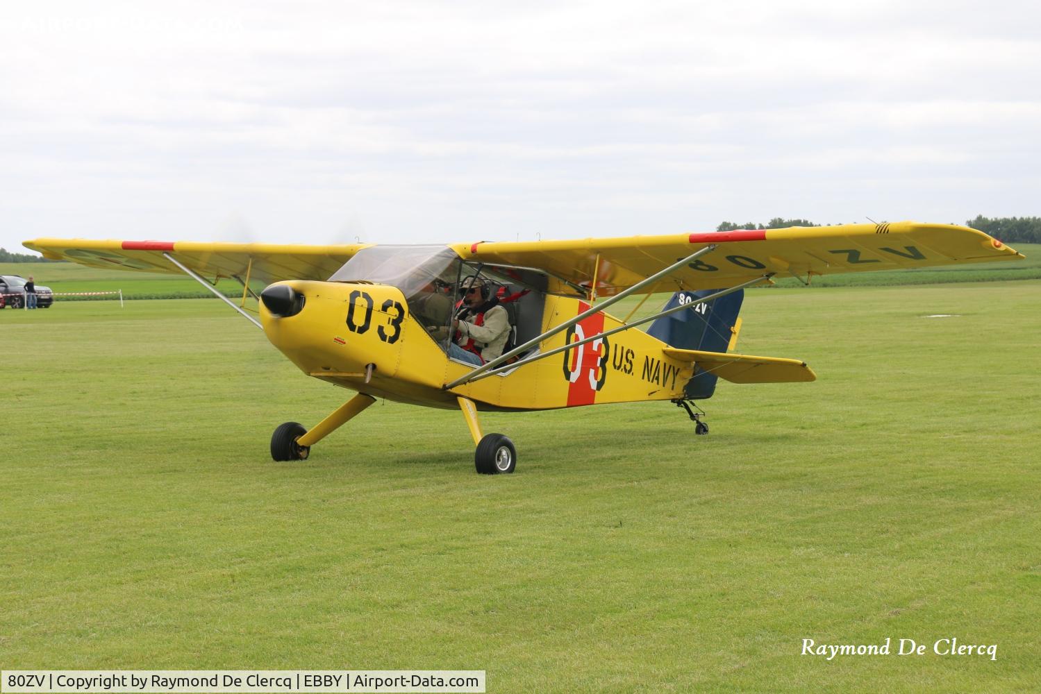 80ZV, Rans S-6ES Coyote II, c/n not found 80ZV, 80ZV  F-JRTJ at ULM Baisy-Thy on 2026-06-07.