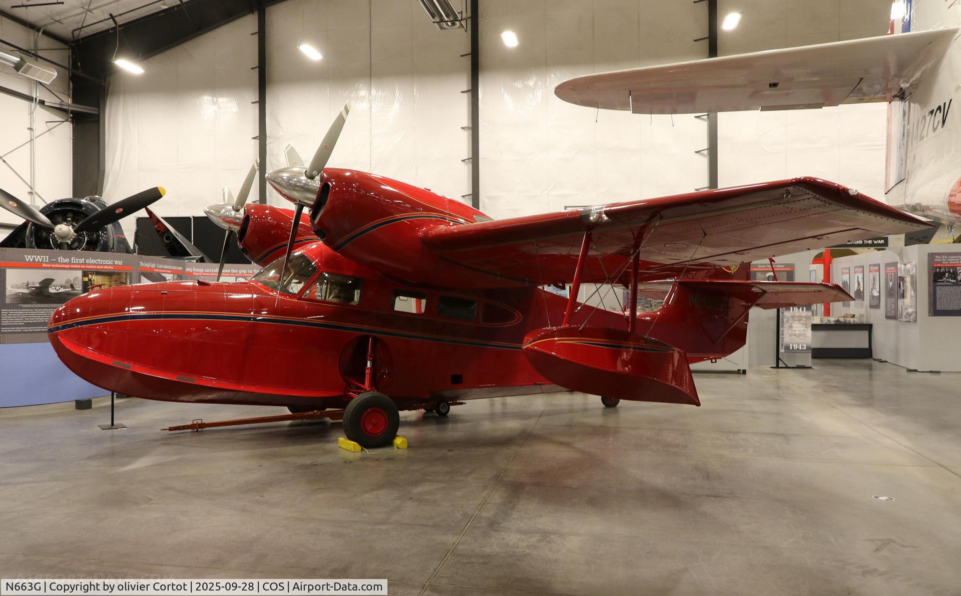 N663G, 1945 Grumman G-44A Widgeon, c/n 1429, Aviation museum