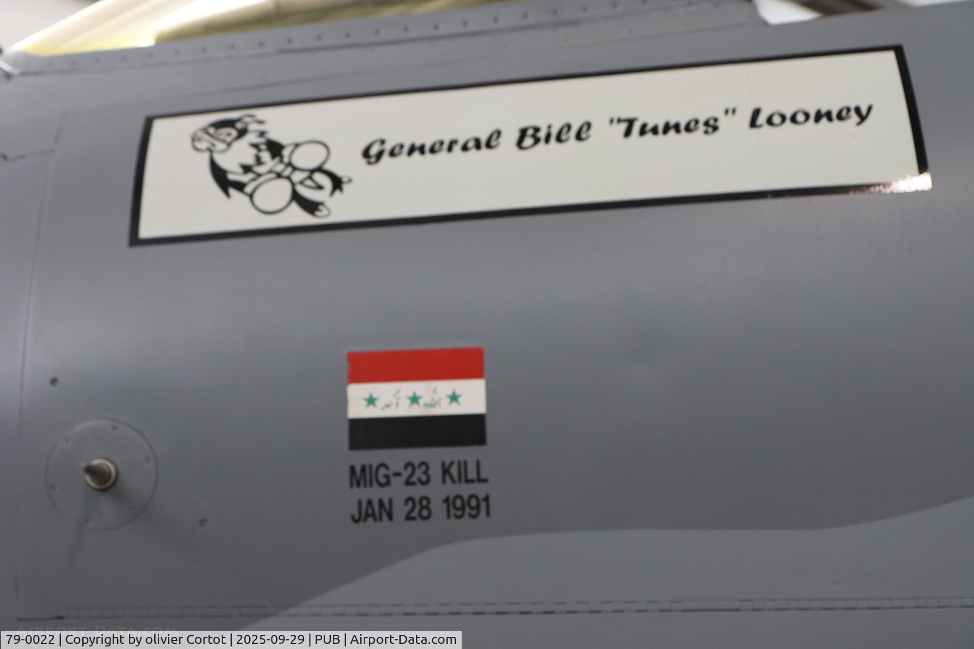 79-0022, 1979 McDonnell Douglas F-15C Eagle, c/n 0554/C091, kill markings