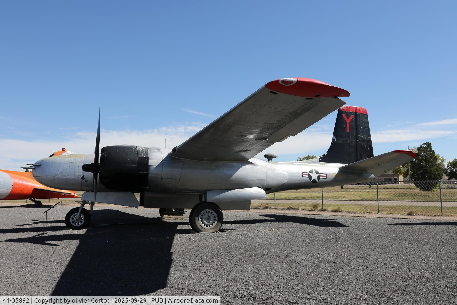 44-35892, 1944 Douglas A-26C Invader, c/n 29171, Pueblo aviation museum