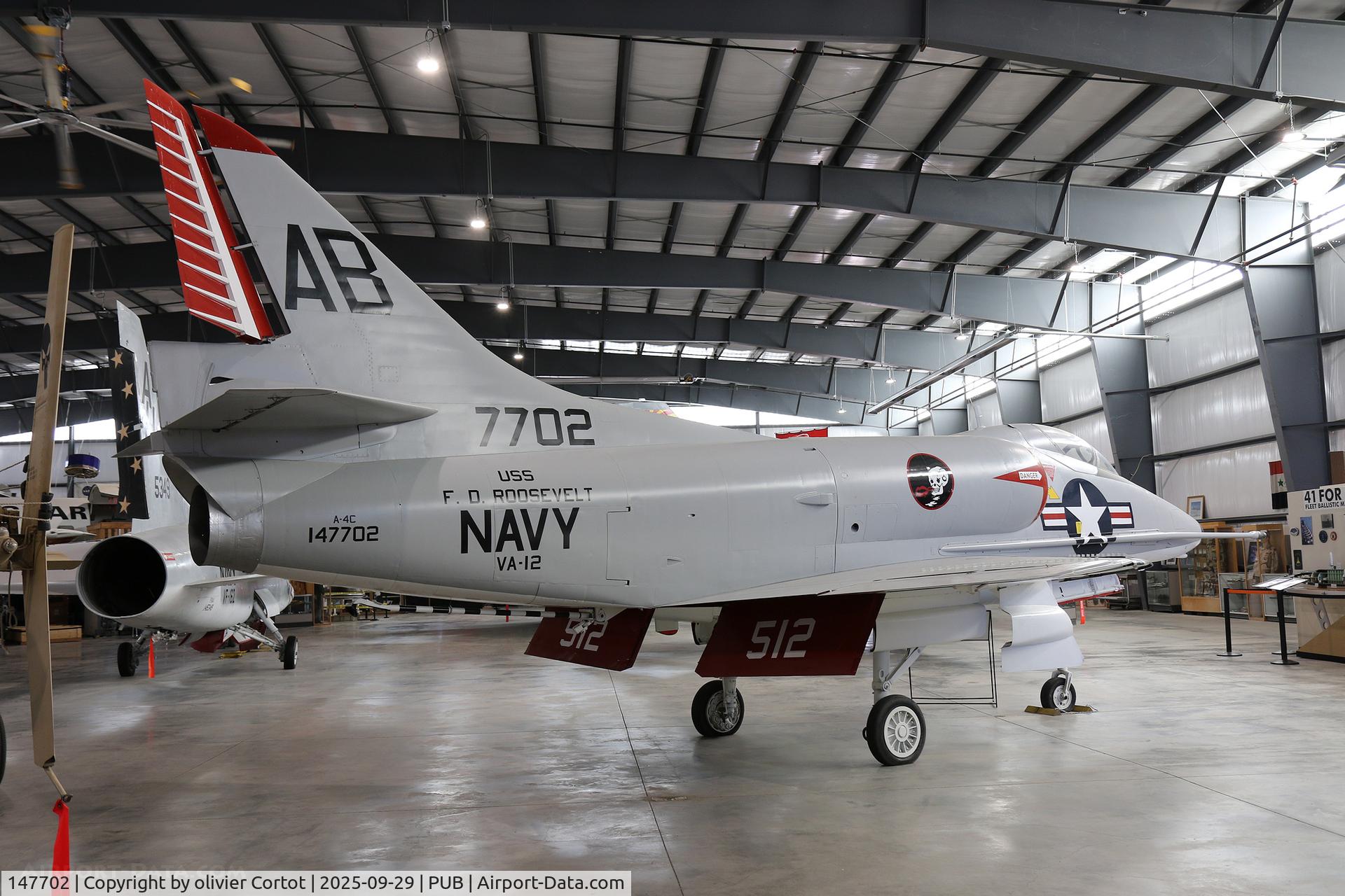 147702, Douglas A-4C Skyhawk, c/n 12466, Pueblo aviation museum
