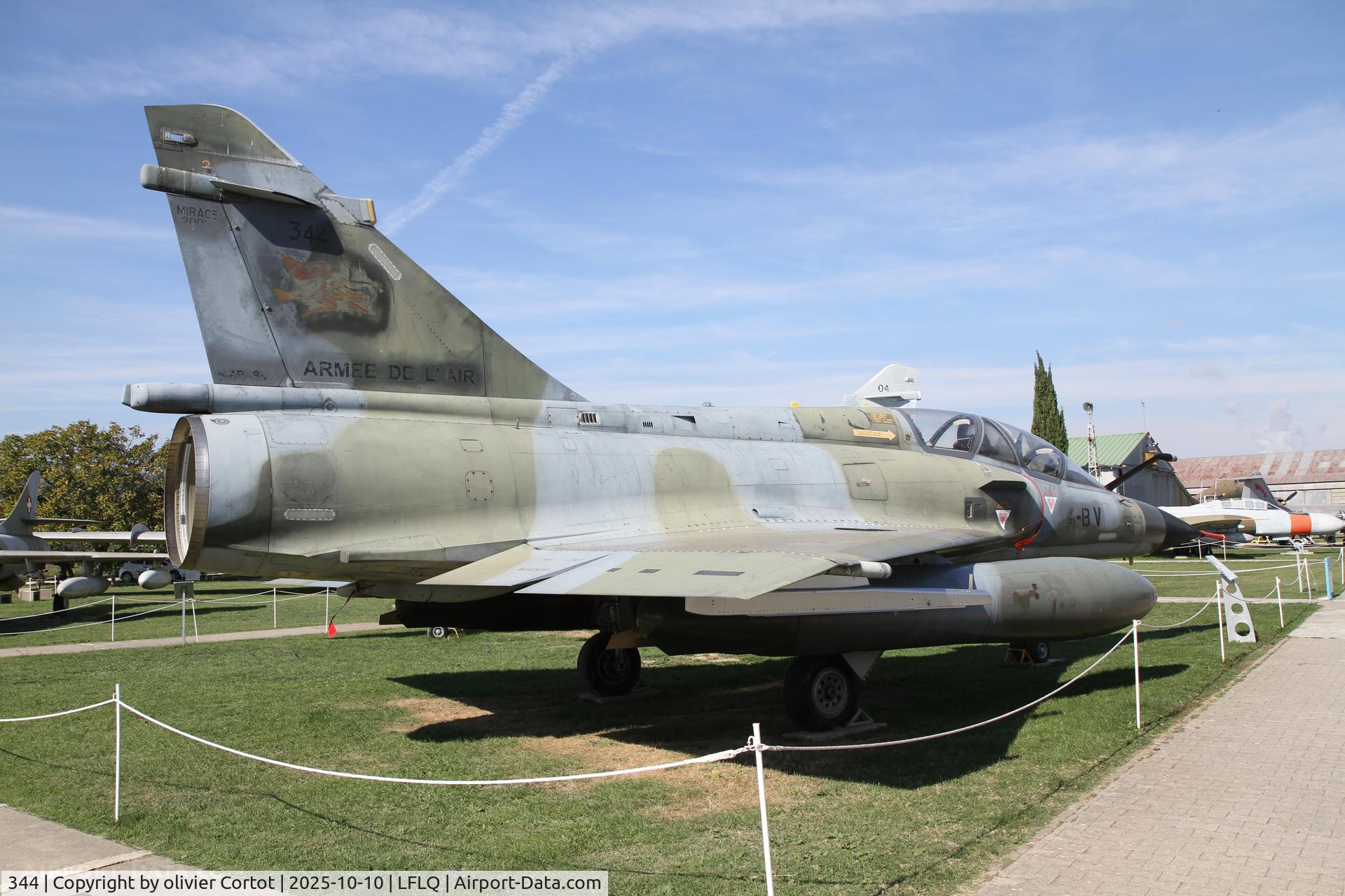 344, Dassault Mirage 2000N, c/n not found 344, museum exihibit