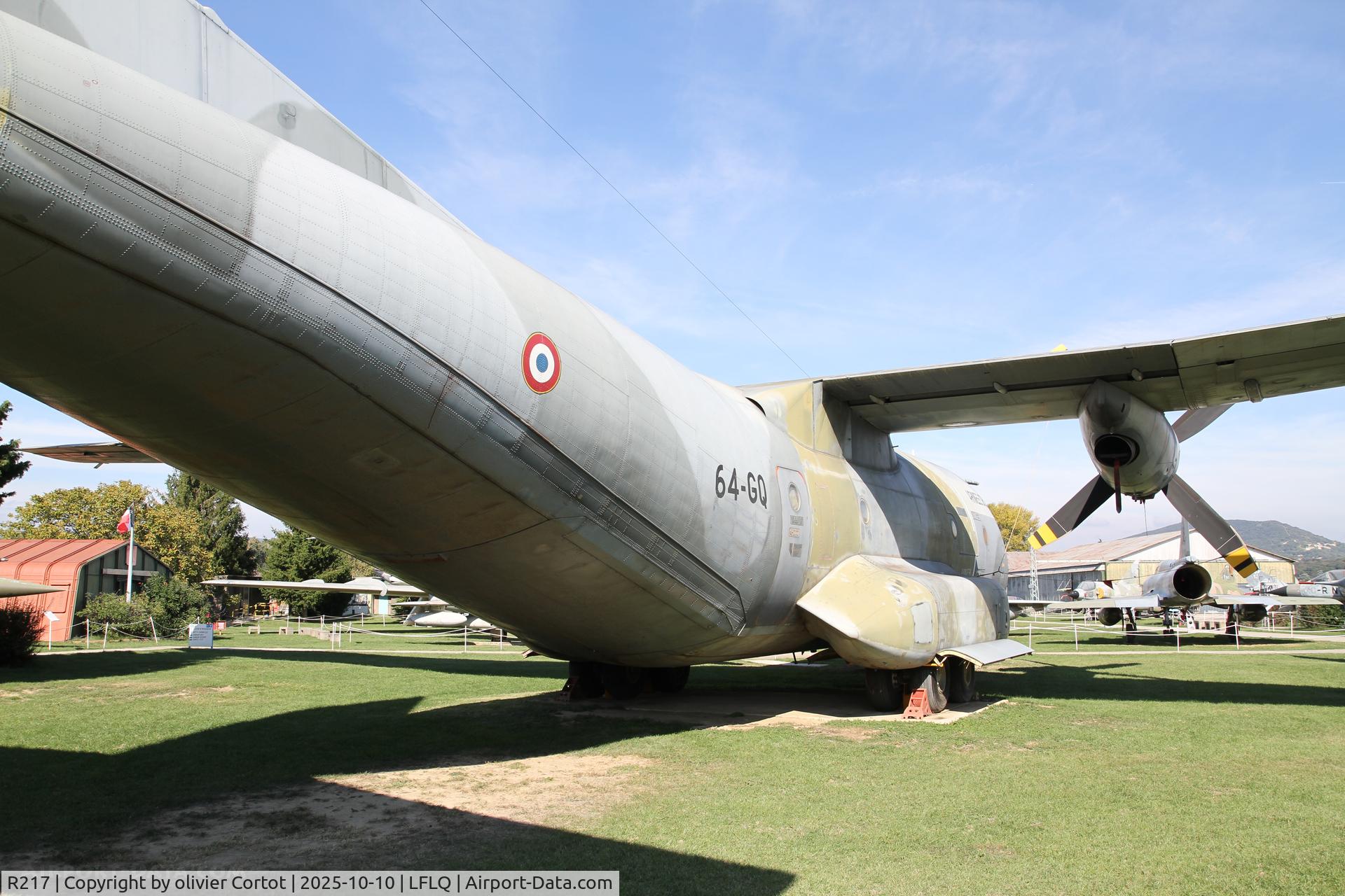 R217, Transall C-160R, c/n 220, museum display