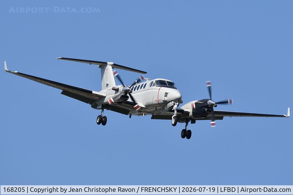 168205, Hawker Beechcraft UC-12W Huron, c/n FM-28, VM205 from Rabat RBA