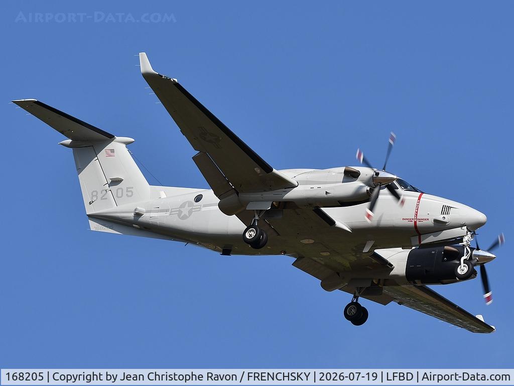 168205, Hawker Beechcraft UC-12W Huron, c/n FM-28, VM205 from Rabat RBA