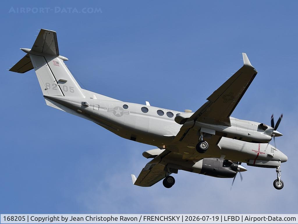 168205, Hawker Beechcraft UC-12W Huron, c/n FM-28, VM205 from Rabat RBA