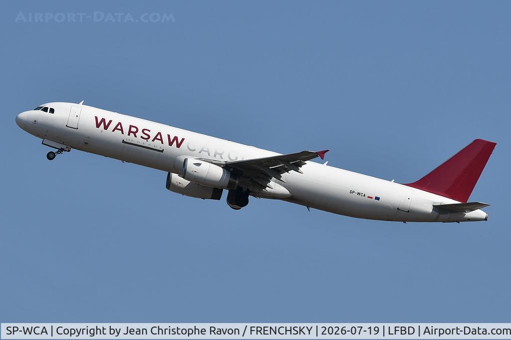 SP-WCA, 2001 Airbus  A321-232, c/n 1619, Bordeaux (BOD)	Casablanca (CMN)	WCG91
