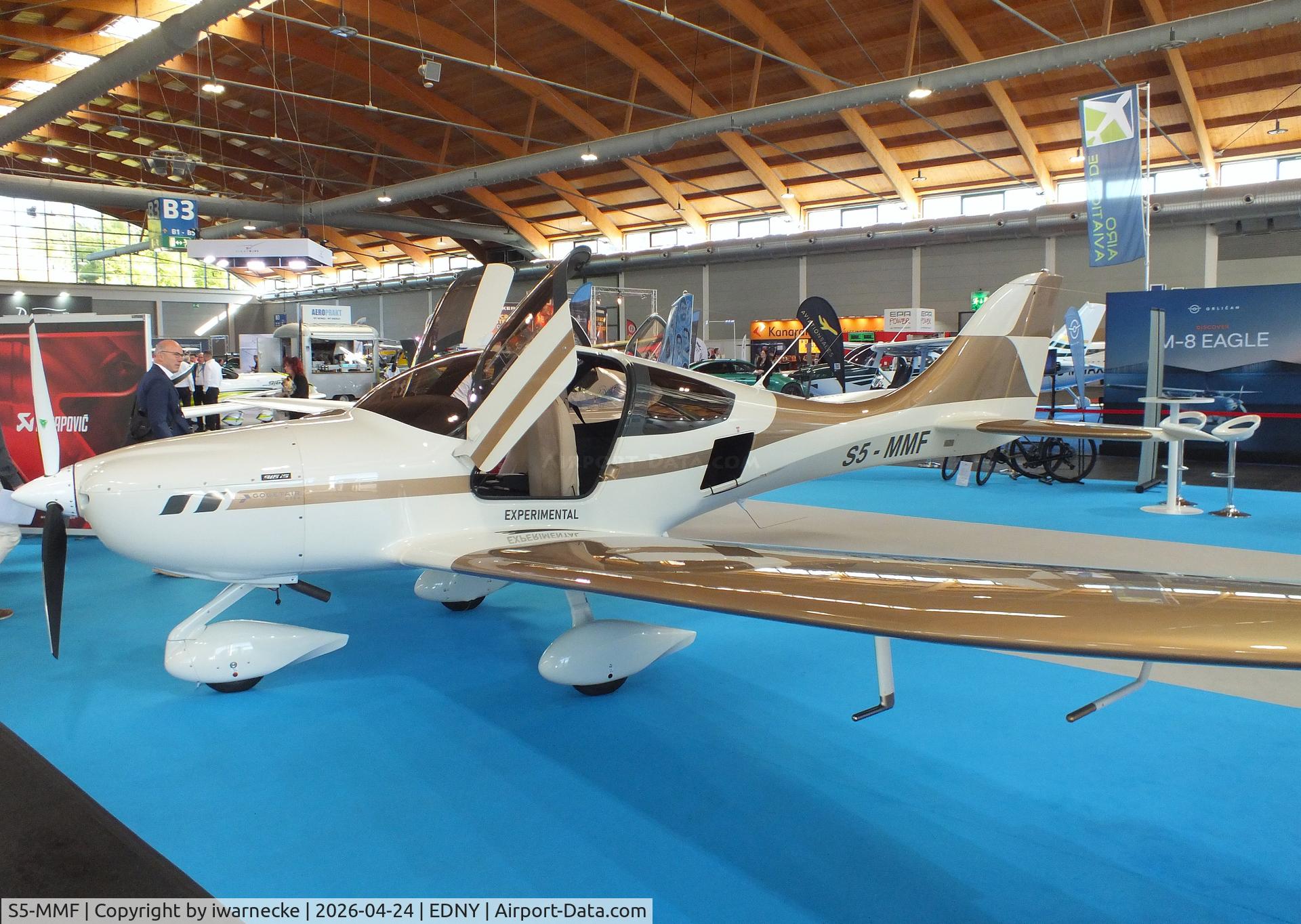 S5-MMF, Gogetair G750T, c/n G016, Gogetair G750T at the AERO 2026, Friedrichshafen 
