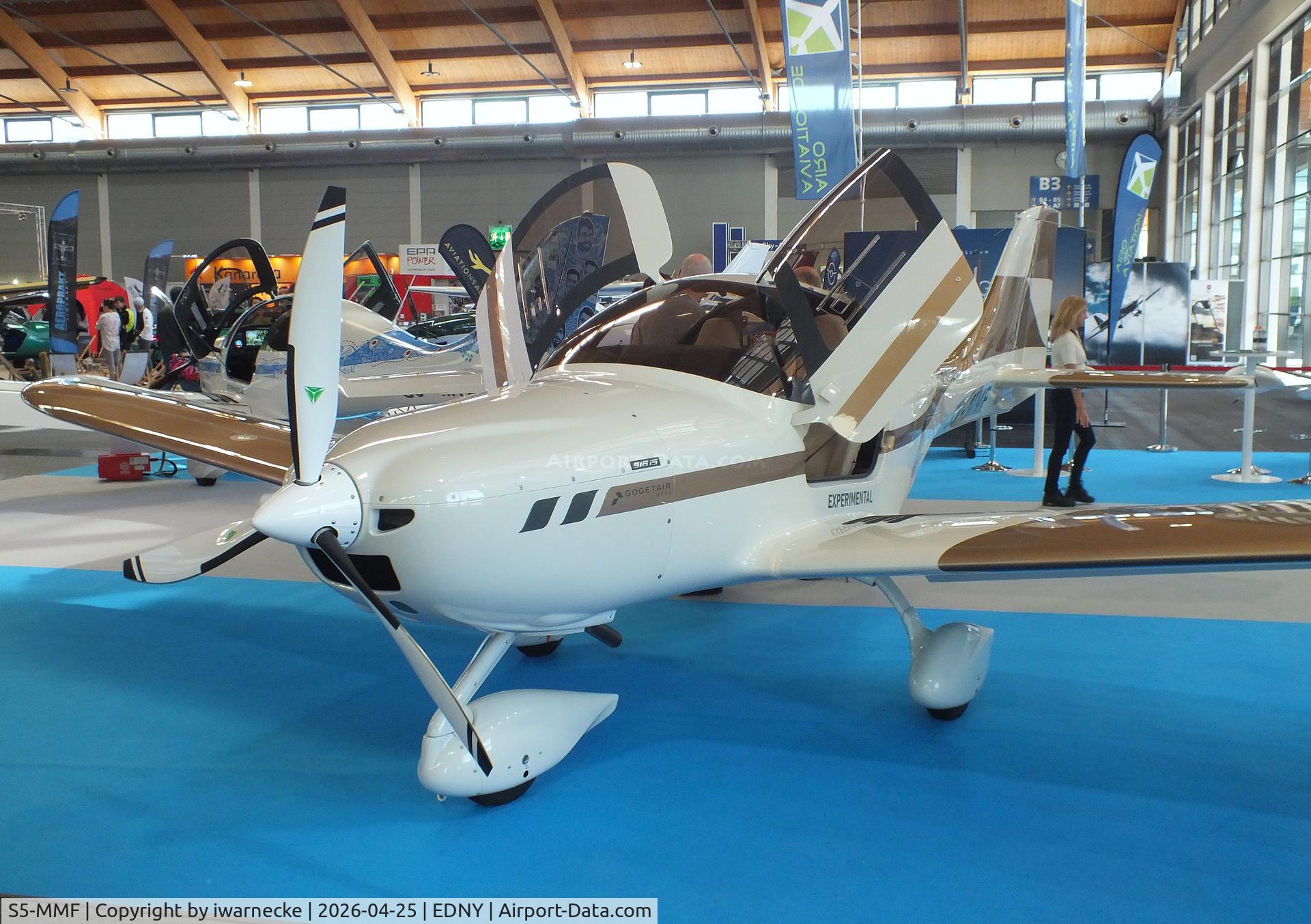 S5-MMF, Gogetair G750T, c/n G016, Gogetair G750T at the AERO 2026, Friedrichshafen 