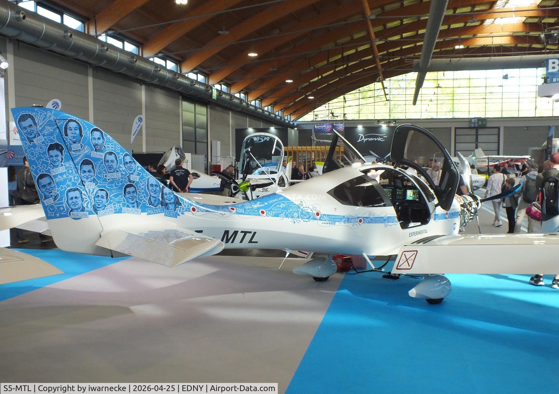 S5-MTL, Gogetair GT750TP, c/n GO14, Gogetair G750TP with Turbotech TP-R90 turboprop at the AERO 2026, Friedrichshafen 