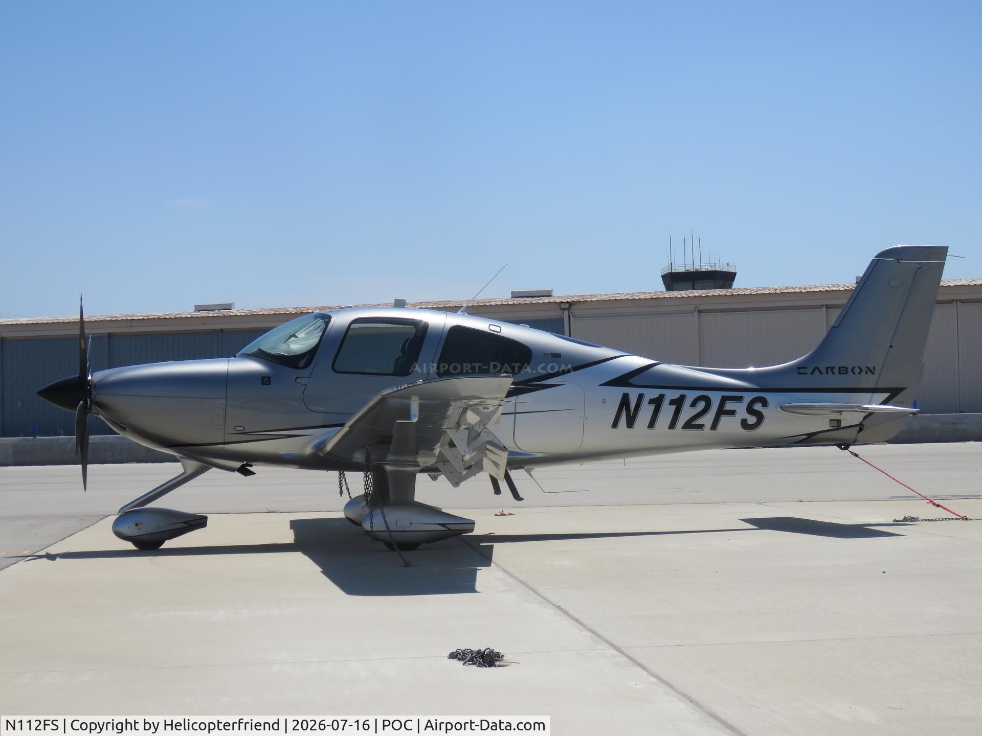 N112FS, 2023 Cirrus Design Corp SR22T, c/n 9497, Parked north side