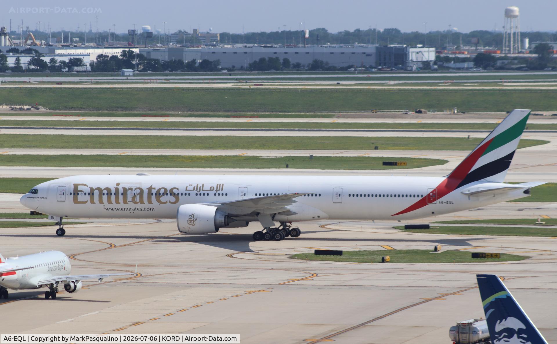 A6-EQL, 2018 Boeing 777-31H/ER, c/n 42360 l/n 1559, Boeing 777-31H/ER