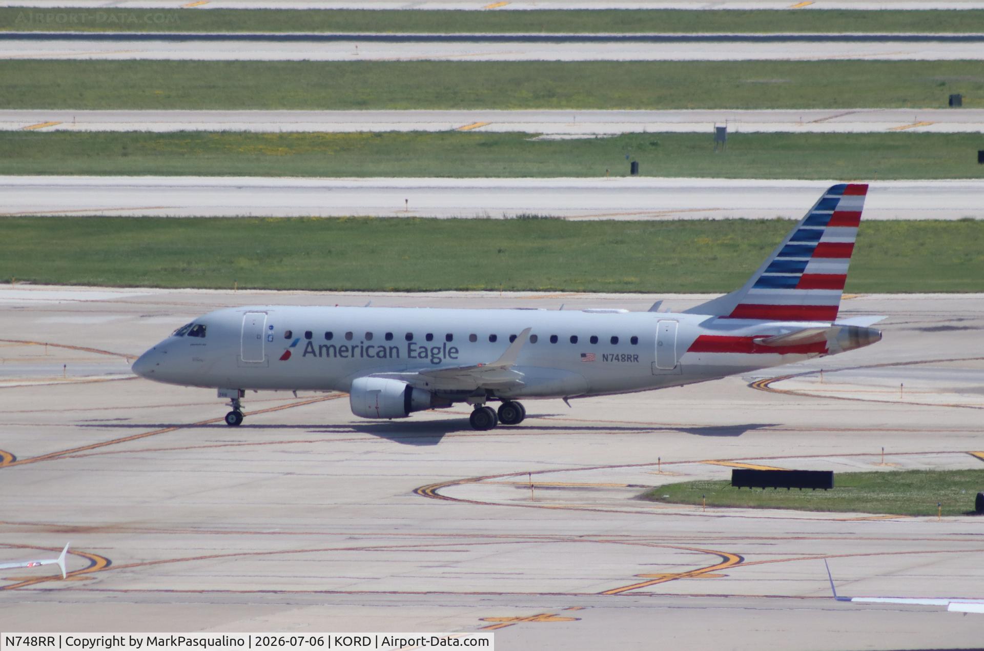Aircraft N748RR, 2005 Embraer 170SE (ERJ-170-100SE), c/n 17000072, ERJ-170-100SE, at KORD, photo by MarkPasqualino